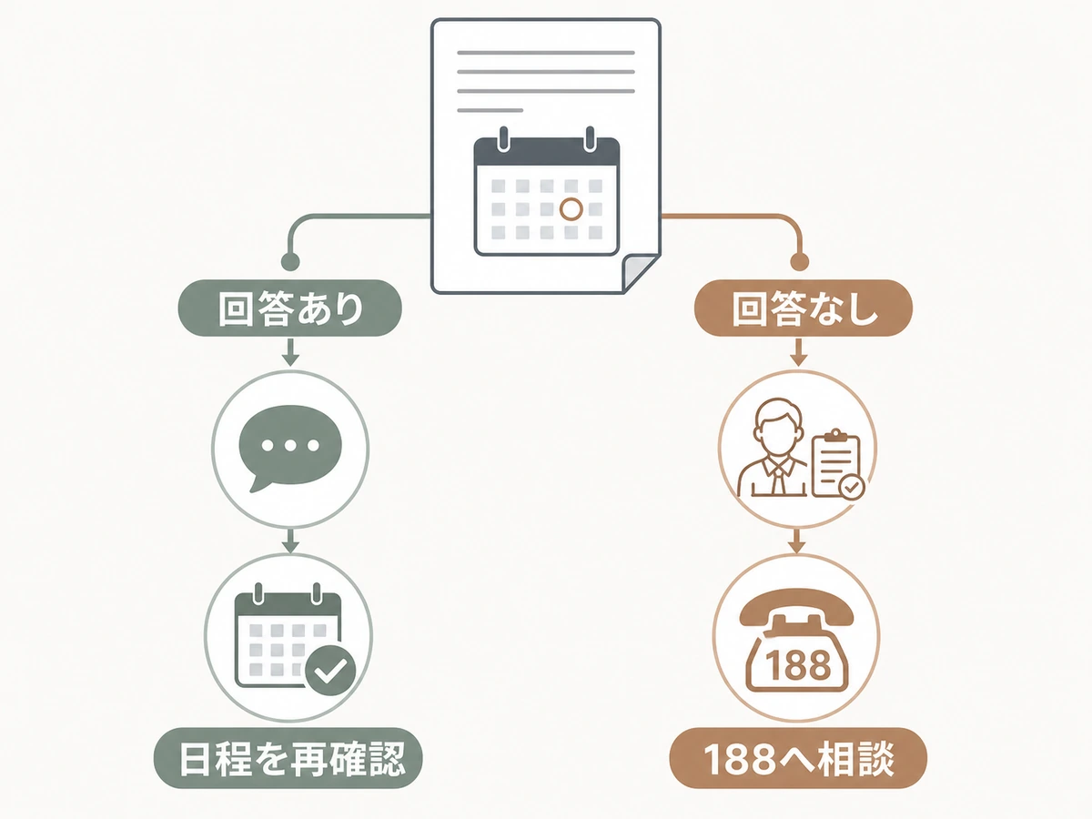 石材店から回答がある場合とない場合の次の行動